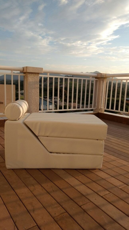 Deck em PVC Jardim Tranquilidade - Deck PVC Imitando Madeira
