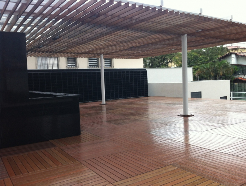 Deck Modular de Madeira Preço Parque São Domingos - Deck de Madeira Ecológica