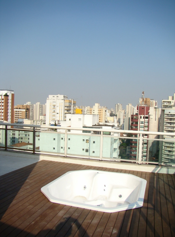 Deck para Apartamentos em São Paulo Anália Franco - Deck de Madeira para Sacada de Apartamento
