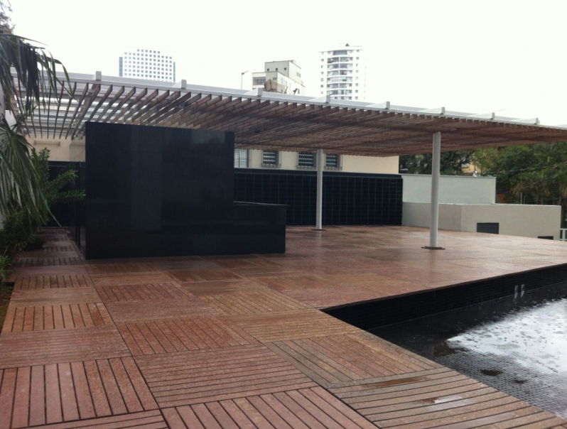 Deck para Piscina Residencial Preço Vila Prudente - Deck de Madeira para Sala
