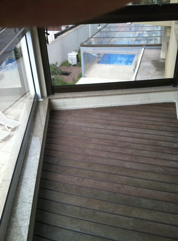 Deck para Sacada de Apartamentos Rio Branco - Deck de Madeira Plástica para Apartamento