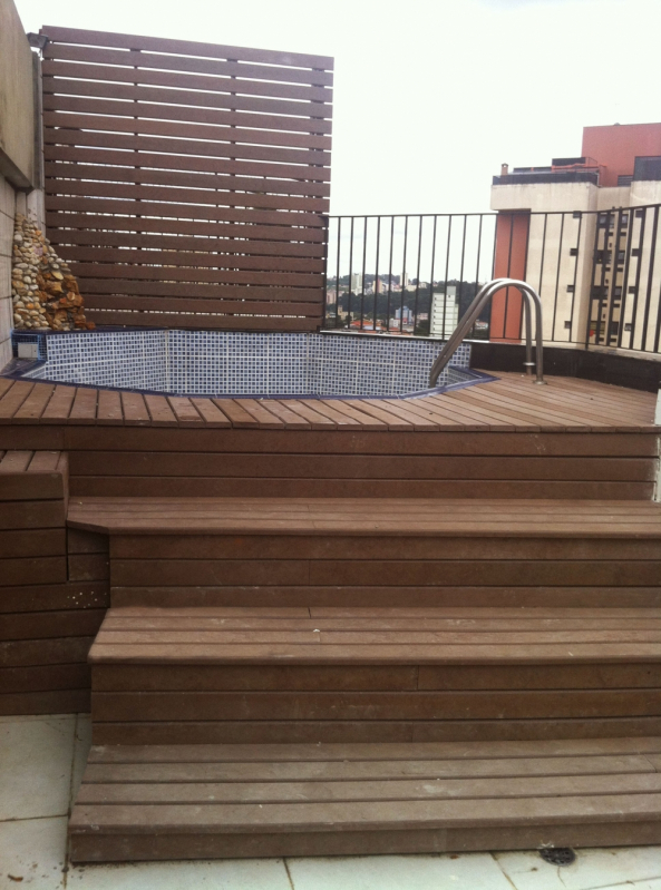 Deck para Spa em São Paulo Higienópolis - Deck de Madeira Ecológica para Spa