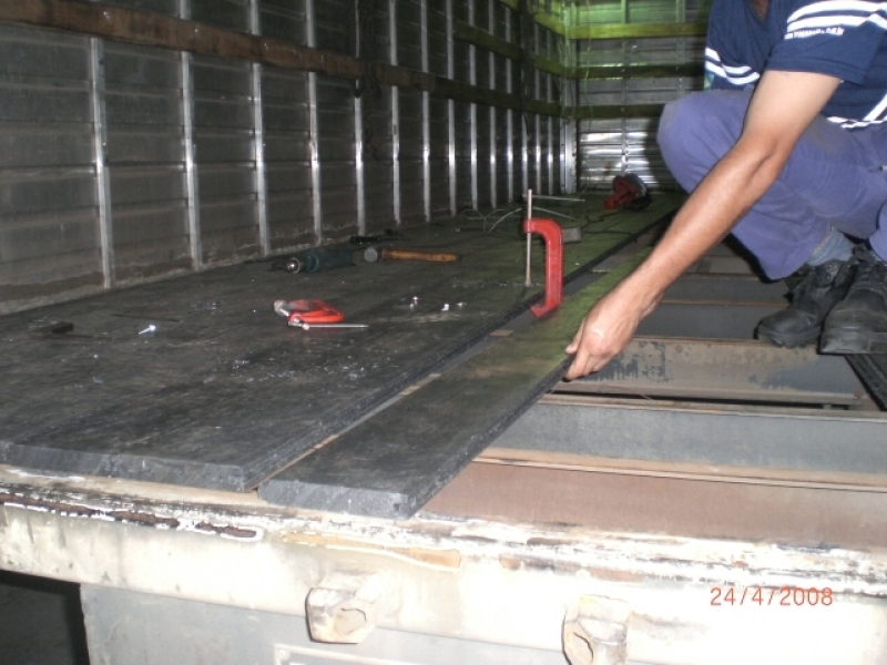 Madeira Plástica para Assoalho de Caminhão Baú Preço Juquitiba - Madeira Ecológica para Assoalho de Caminhão