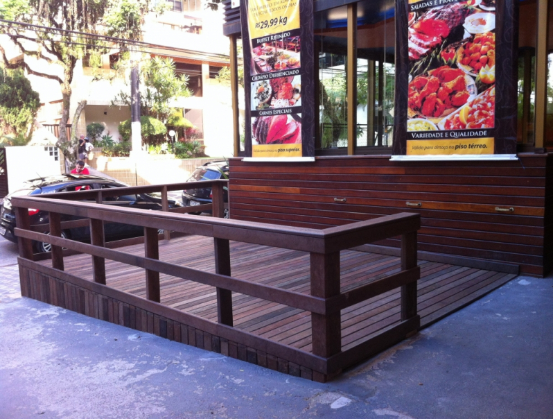 Onde Encontrar Deck Ecológico WPC Cidade Jardim - Deck Modular WPC