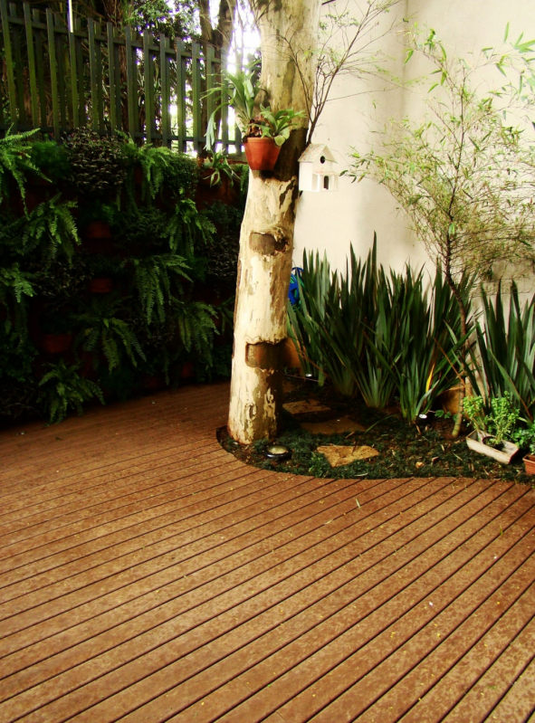 Onde Encontrar Piso Deck de Madeira em SP Jardim Tranquilidade - Piso Deck Que Imita Madeira