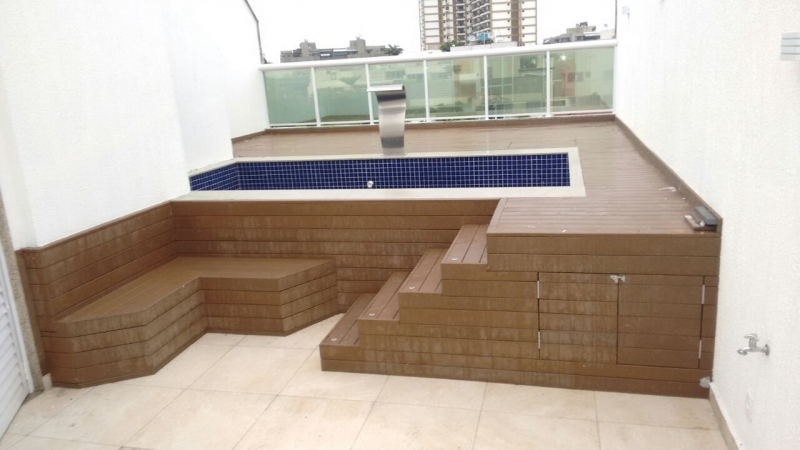 Piso Deck para Piscina em São Paulo Vila Fátima - Piso de Madeira para Deck de Piscina