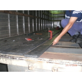 assoalhos de madeiras plásticas para caminhões Taubaté