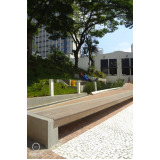 banco de madeira plástica de praça preço Vila Rio de Janeiro