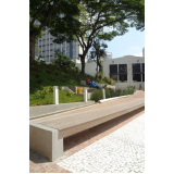 bancos de jardins em São Paulo Santana