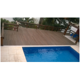 deck de madeira para piscina Rio de Janeiro