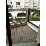deck de madeira para varanda de apartamento preço Belém