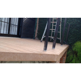 deck de madeira sintética WPC preço Curitiba