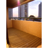 deck de madeiras para varanda de apartamentos Pari