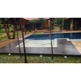 deck ecológico para piscina Sacomã
