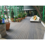deck ecológico PVC preço Jardim Fortaleza