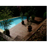 deck em PVC para piscina preço Salesópolis