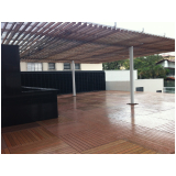 deck modular de madeira preço Vila Barros