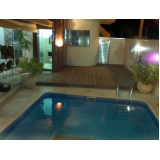 deck para piscina residencial Rio Claro