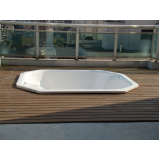 deck para piscina de madeira plástica