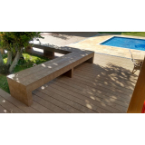 deck para varanda pequenas Jardim Iguatemi