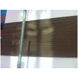 fachadas de madeiras plásticas ecológicas Araçatuba