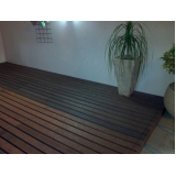 onde encontrar piso deck de madeira Vila Romana
