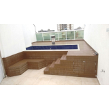 piso deck para piscina em São Paulo Jardim Bonfiglioli