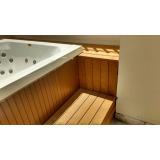 pisos deck de madeiras para spa Taboão