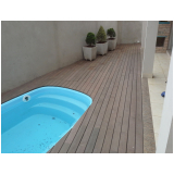 quanto custa deck de madeira para piscina móvel Cabuçu